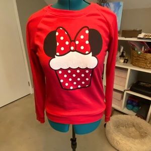 Minnie Mouse Cupcake Crewneck Sweatshirt